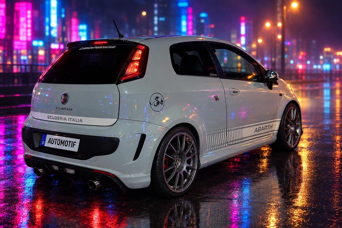 Abarth Punto im Stil Nightdrive