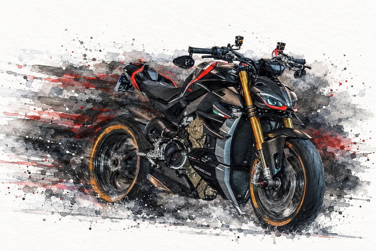 Dein Motorrad im gewählten Stil